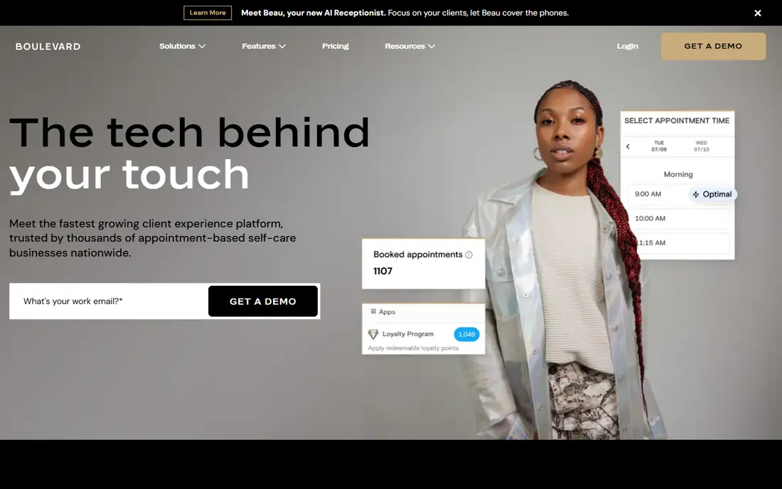 Boulevard website