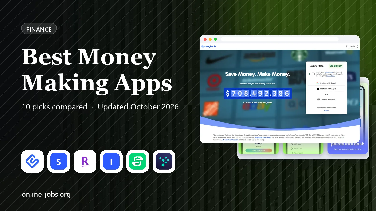 Best Money Making Apps in 2026: 10 Apps Compared