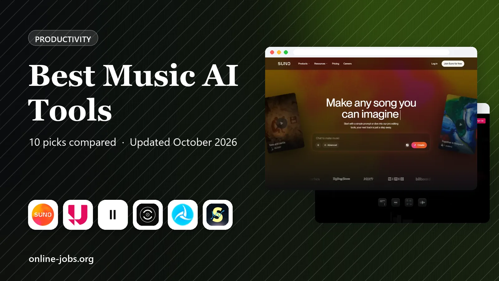 Best Music AI Tools in 2026: 10 Tools Compared