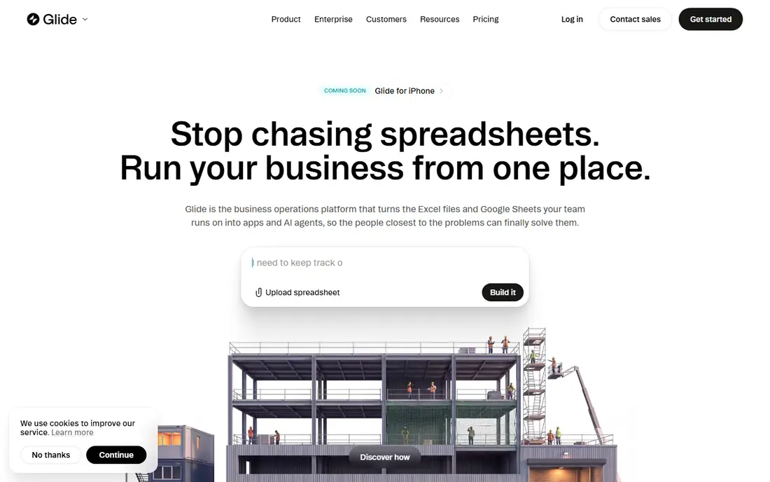 Glide website