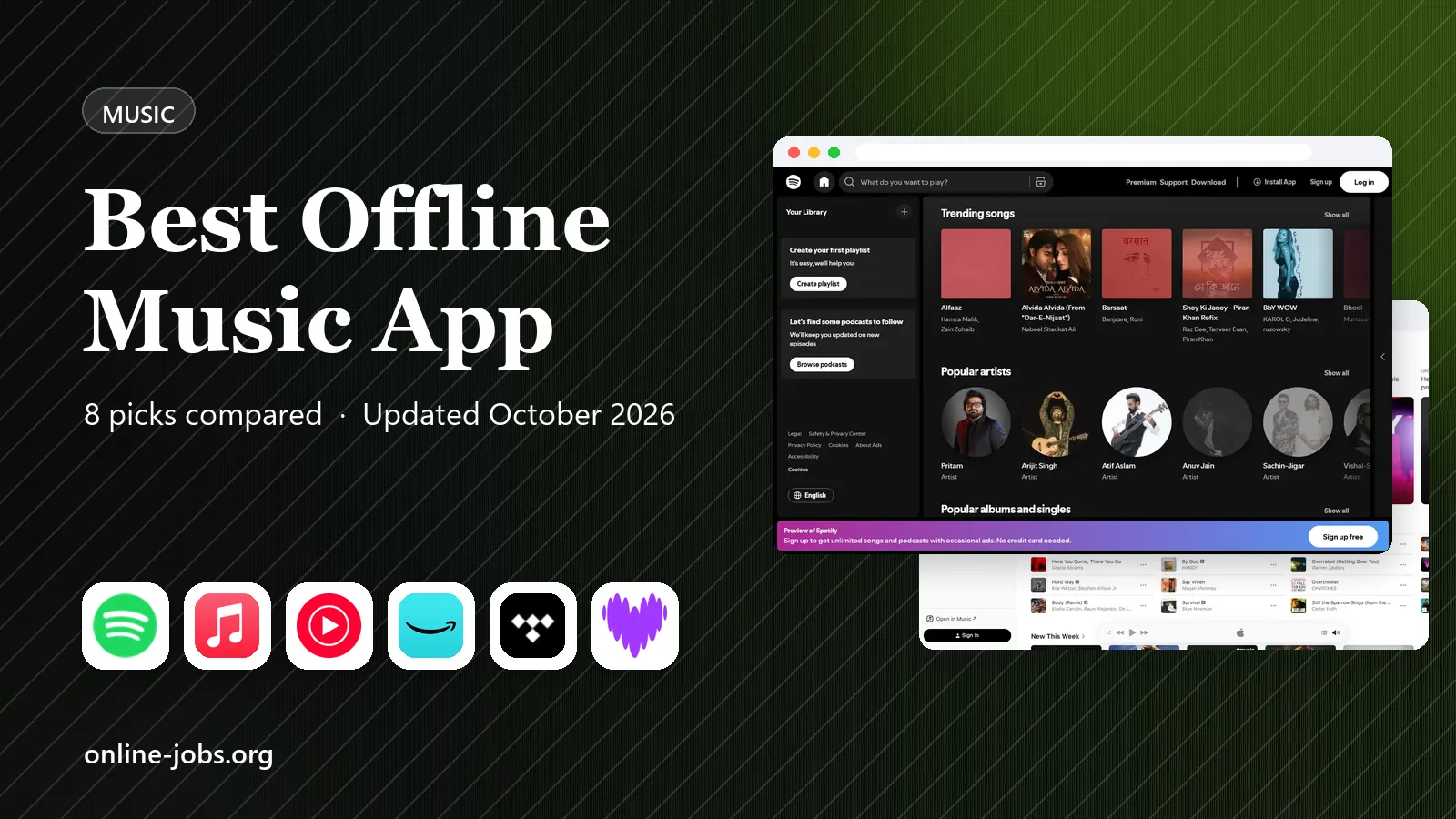 Best Offline Music App in 2026: 8 Products Compared