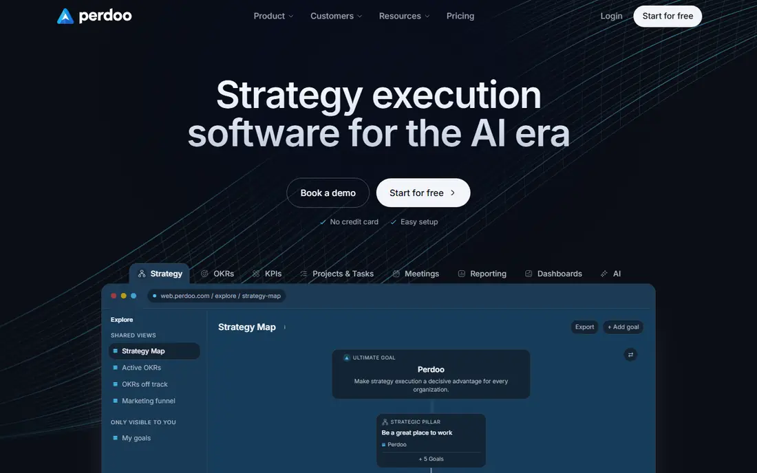 Perdoo website