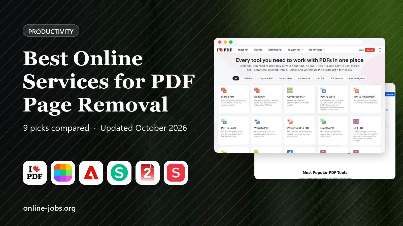 Best Online Services for PDF Page Removal in 2026: 9 Services Compared