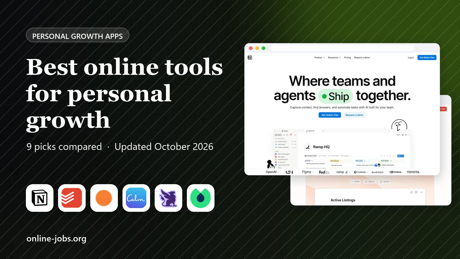 Best online tools for personal growth in 2026: 9 Apps Compared