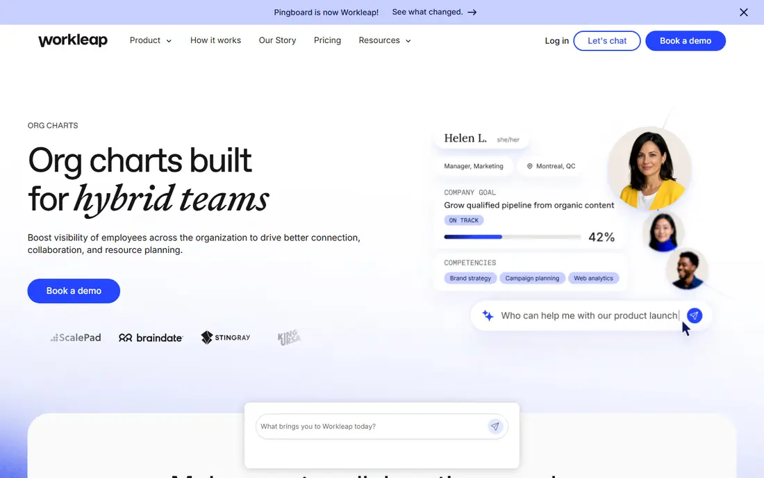 Pingboard website