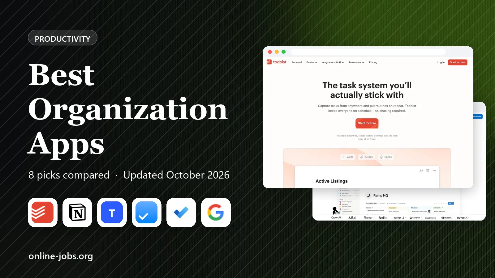 Best Organization Apps in 2026: 8 Apps Compared