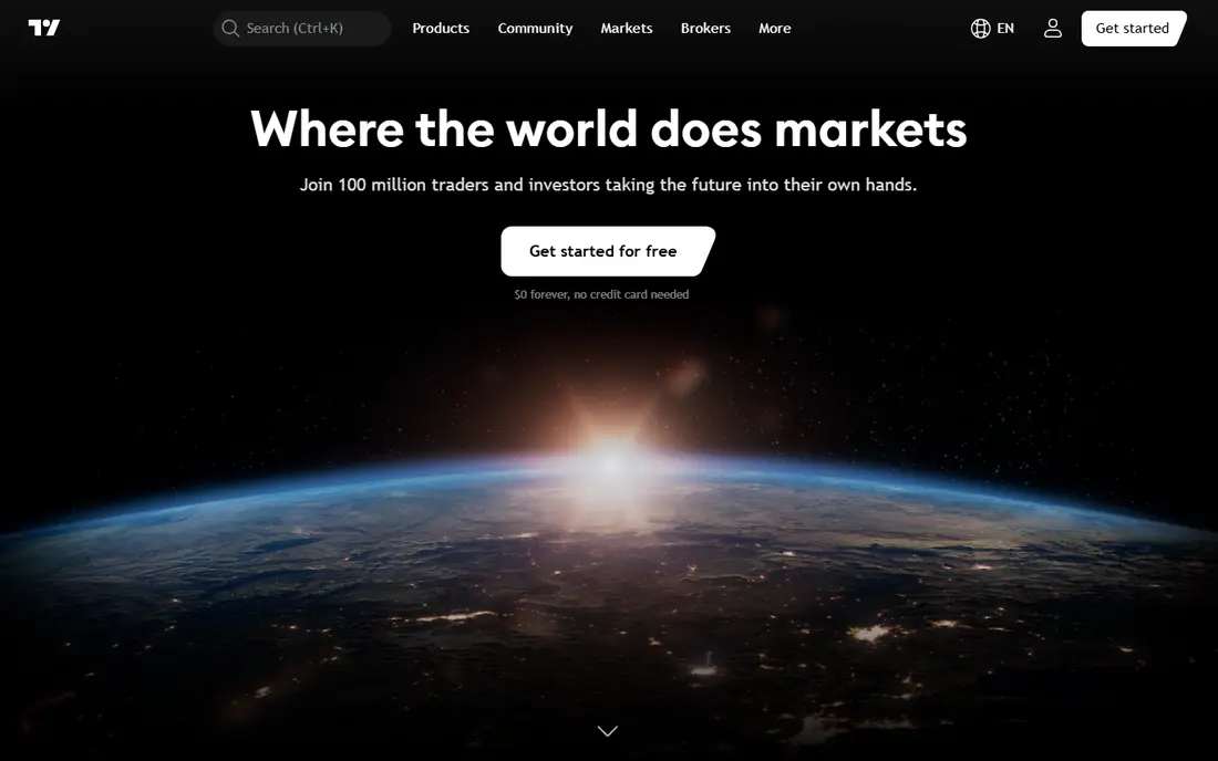 TradingView website