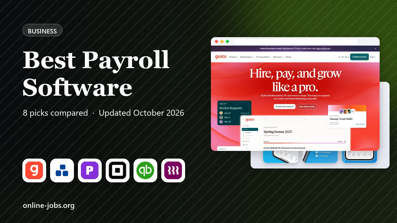 Best Payroll Software in 2026: 8 Tools Compared