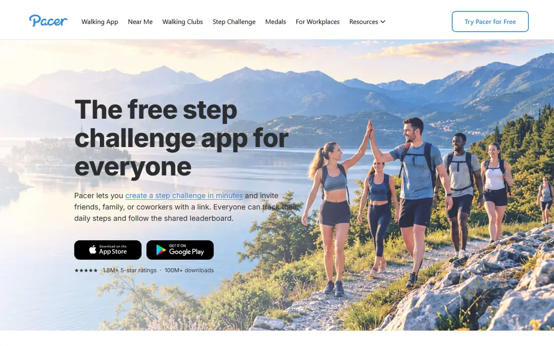 Pacer website