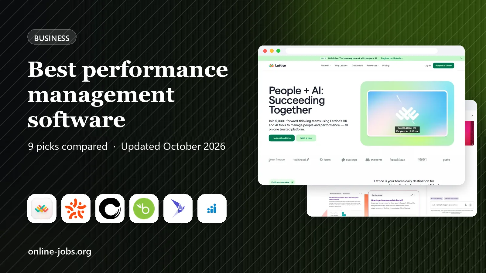 Best performance management software in 2026: 9 tools Compared