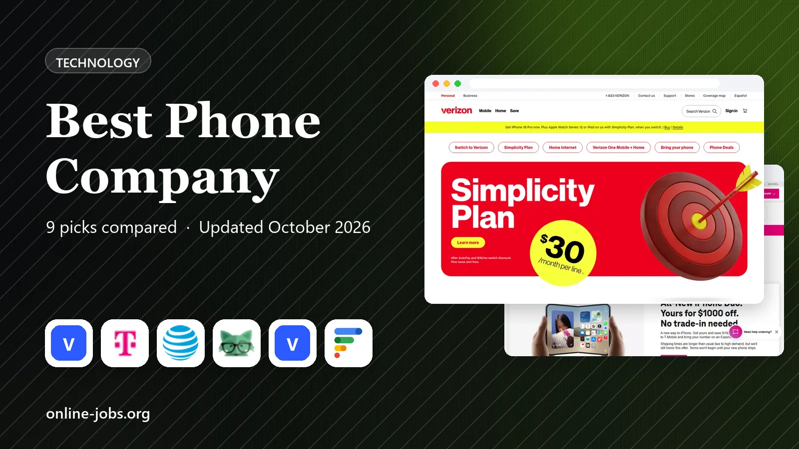 Best Phone Company in 2026: 9 Carriers Compared