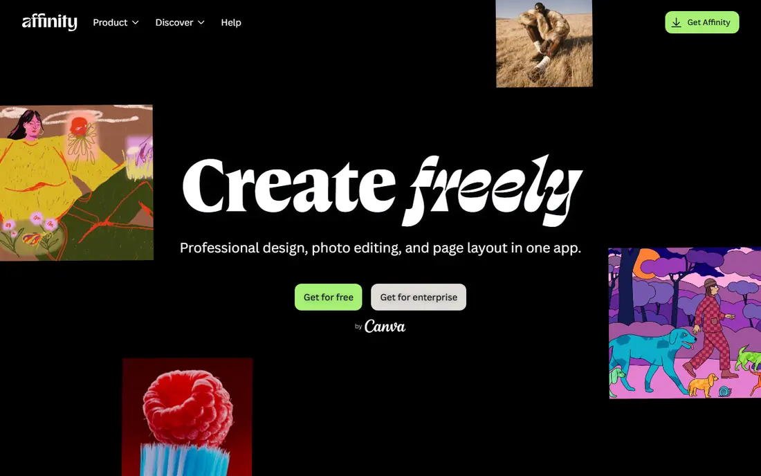 Affinity website