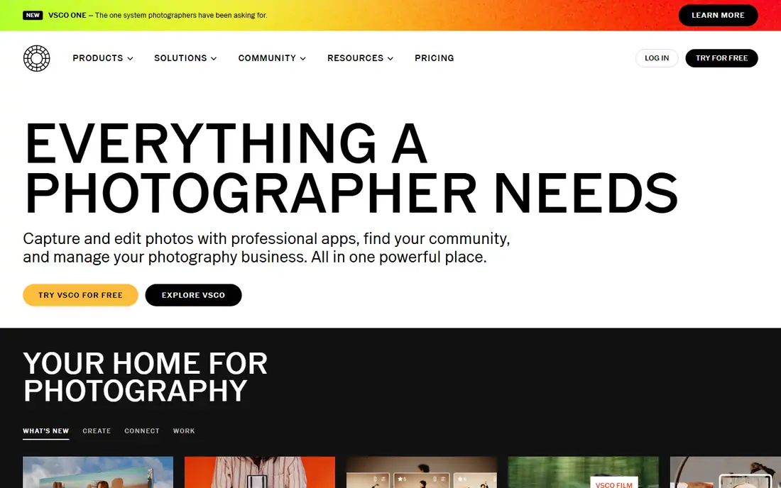 VSCO website