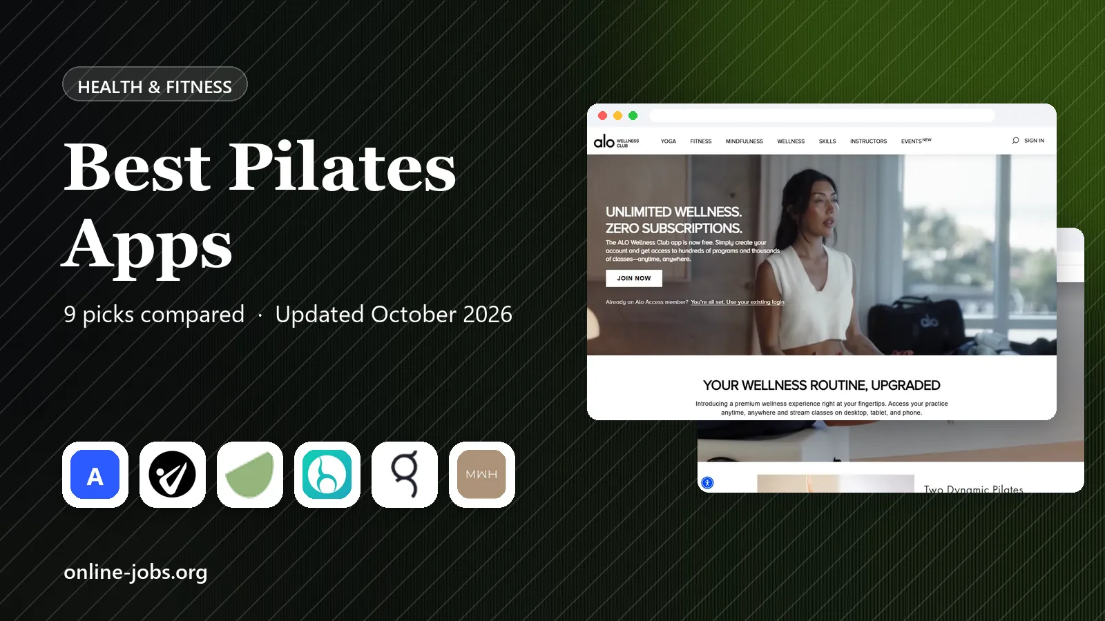 Best Pilates Apps in 2026: 9 Apps Compared