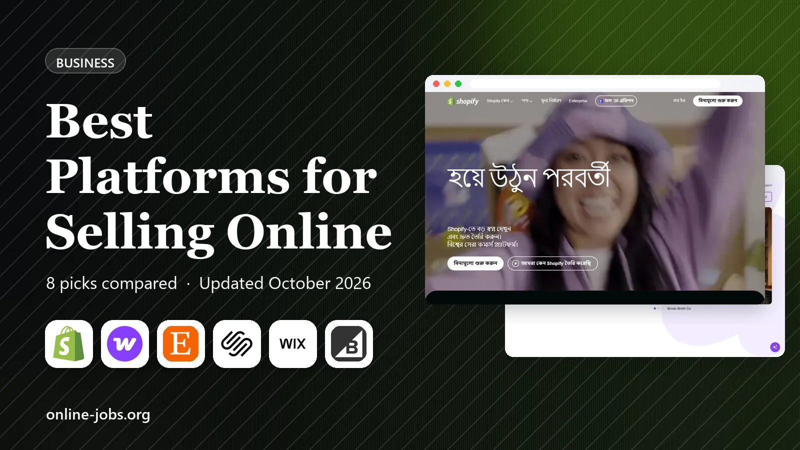 Best Platforms for Selling Online in 2026: 8 Platforms Compared