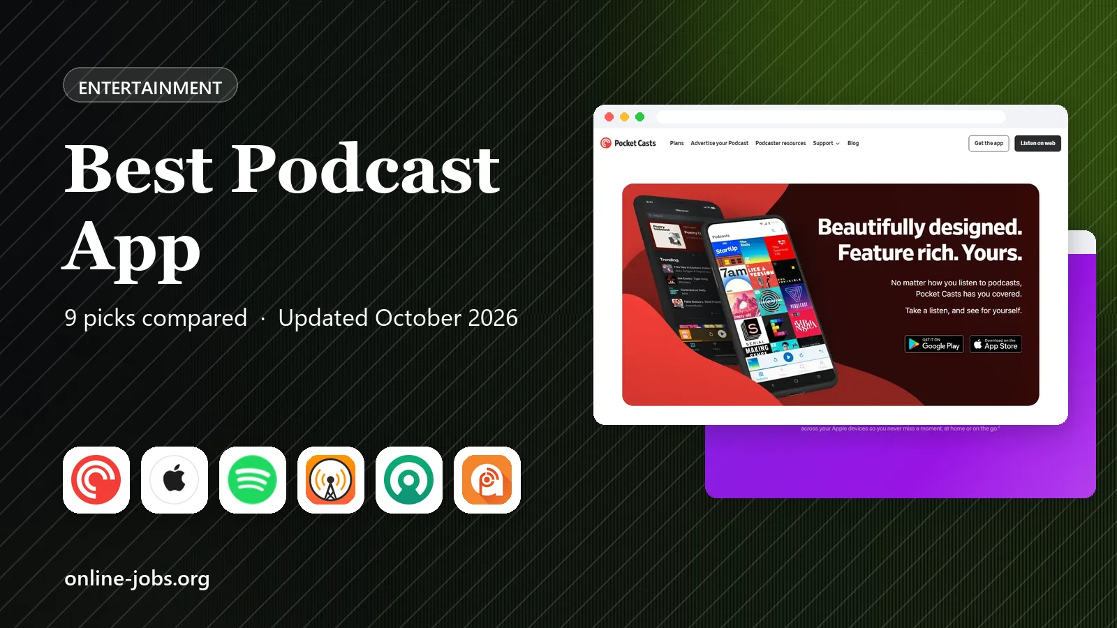Best Podcast App in 2026: 9 Apps Compared