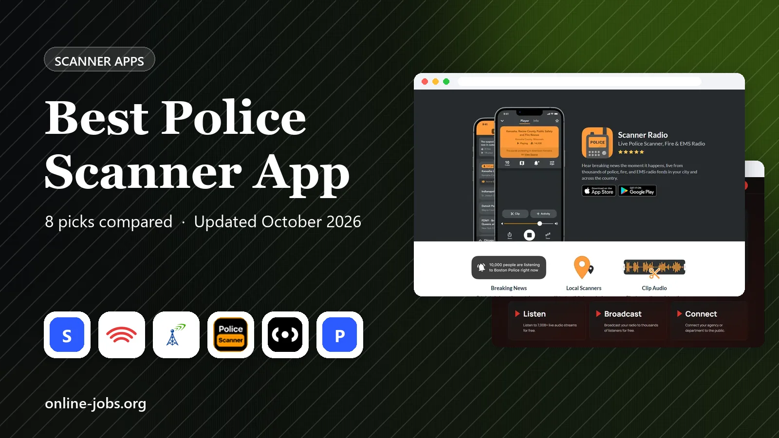 Best Police Scanner App in 2026: 8 Apps Compared