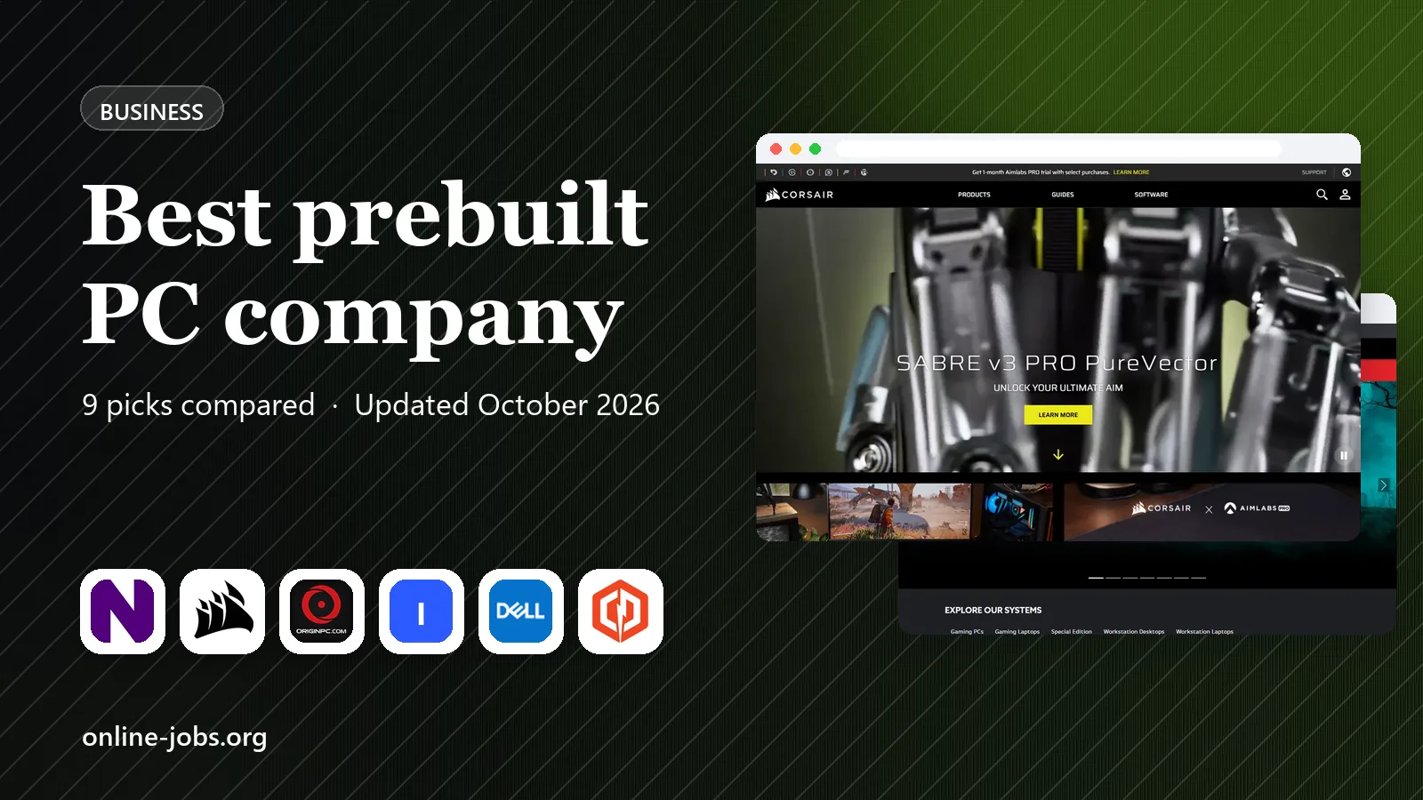 Best prebuilt PC company in 2026: 9 companies Compared