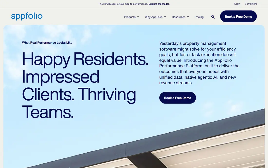 AppFolio website