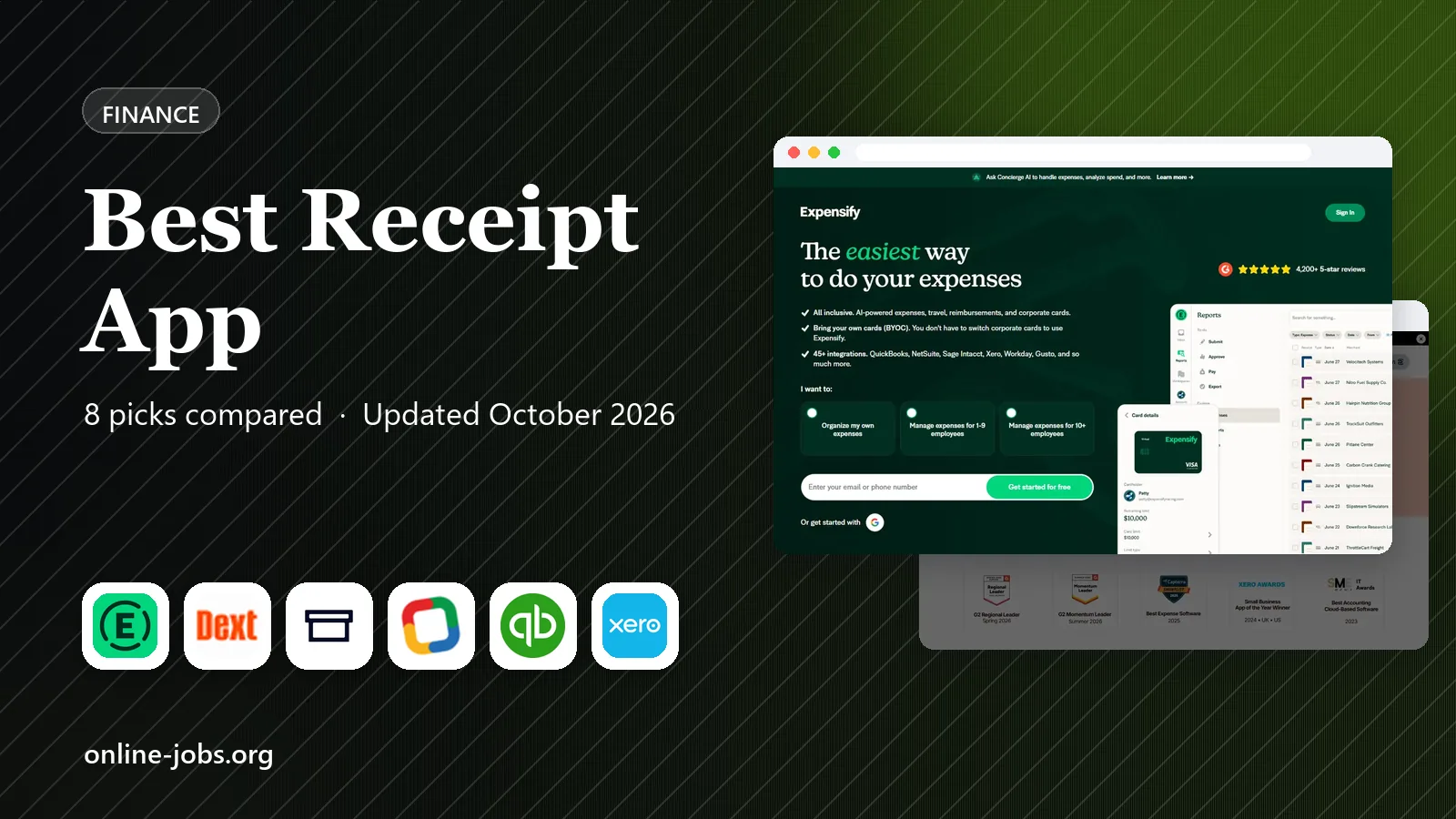Best Receipt App in 2026: 8 Apps Compared