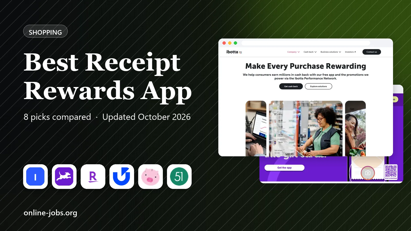 Best Receipt Rewards App in 2026: 8 Apps Compared