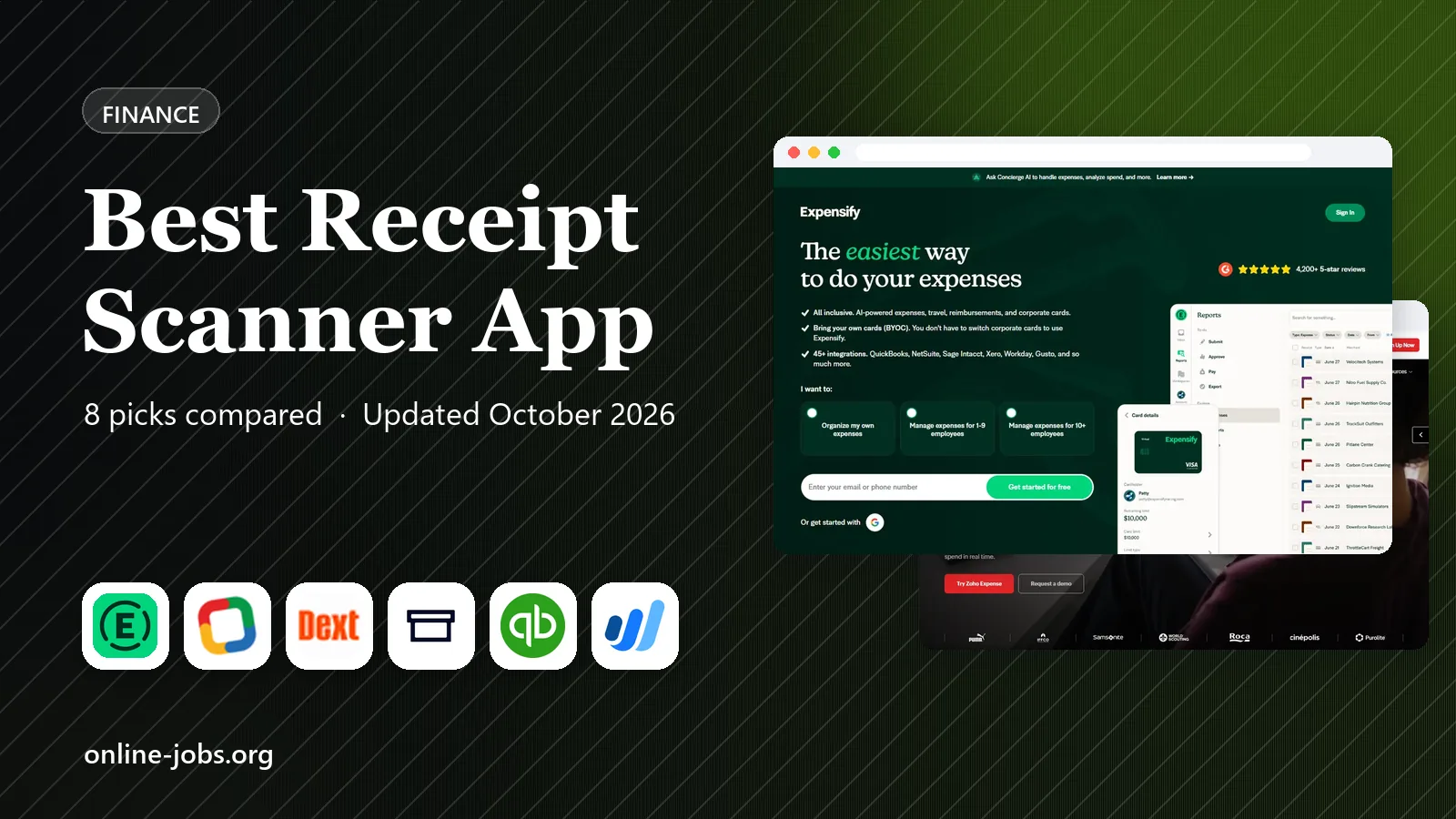 Best Receipt Scanner App in 2026: 8 Products Compared