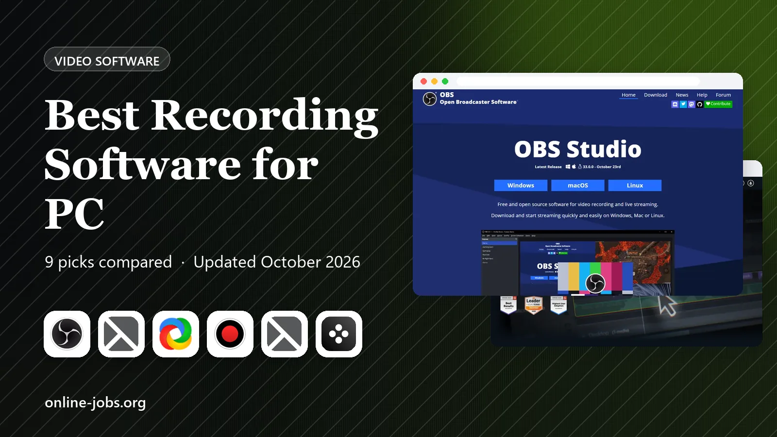 Best Recording Software for PC in 2026: 9 Tools Compared