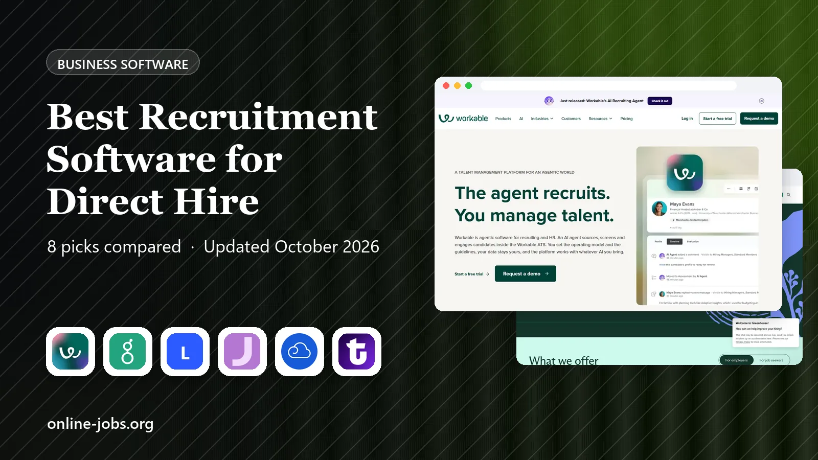Best Recruitment Software for Direct Hire in 2026: 8 Tools Compared