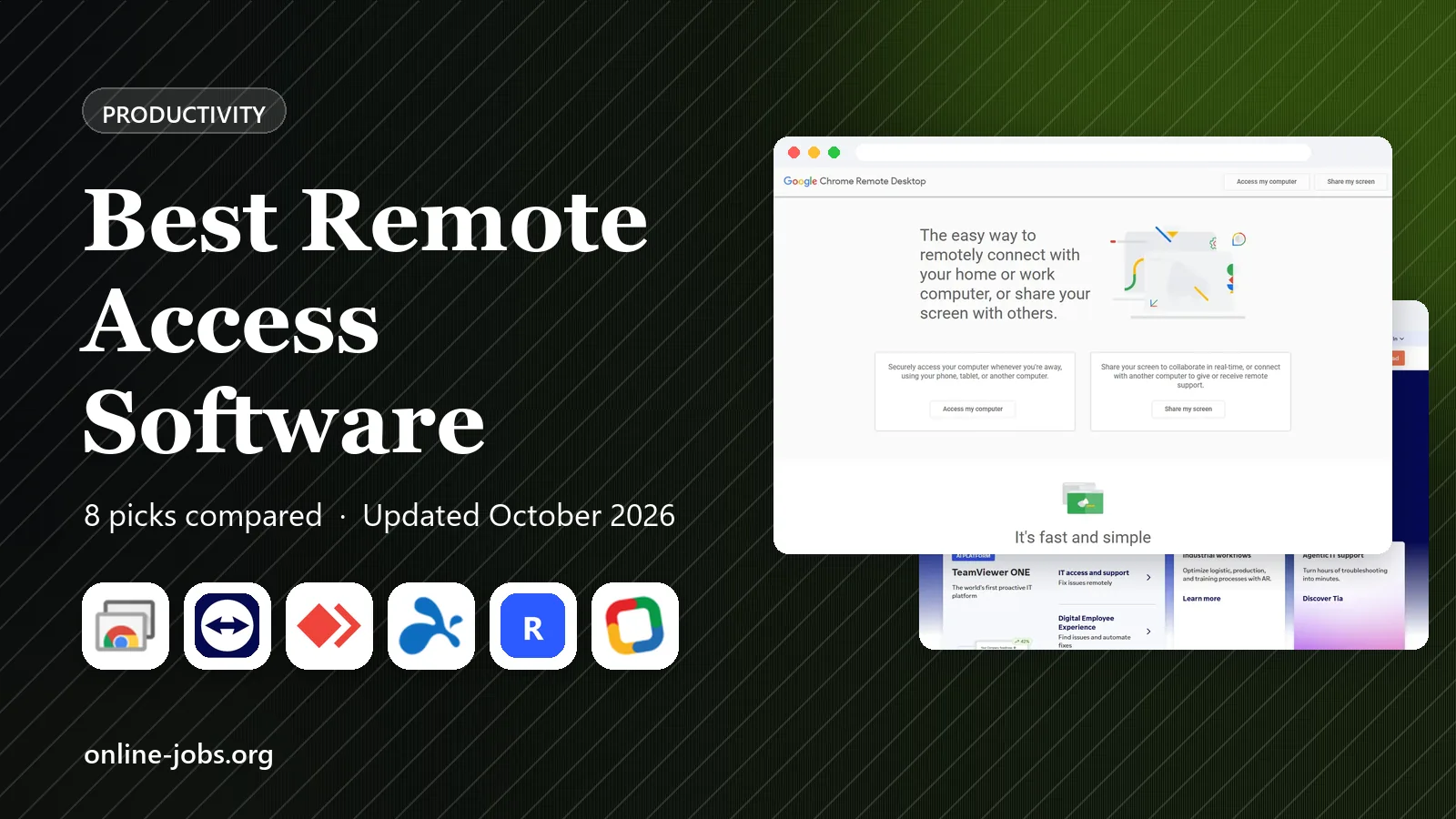 Best Remote Access Software in 2026: 8 Tools Compared