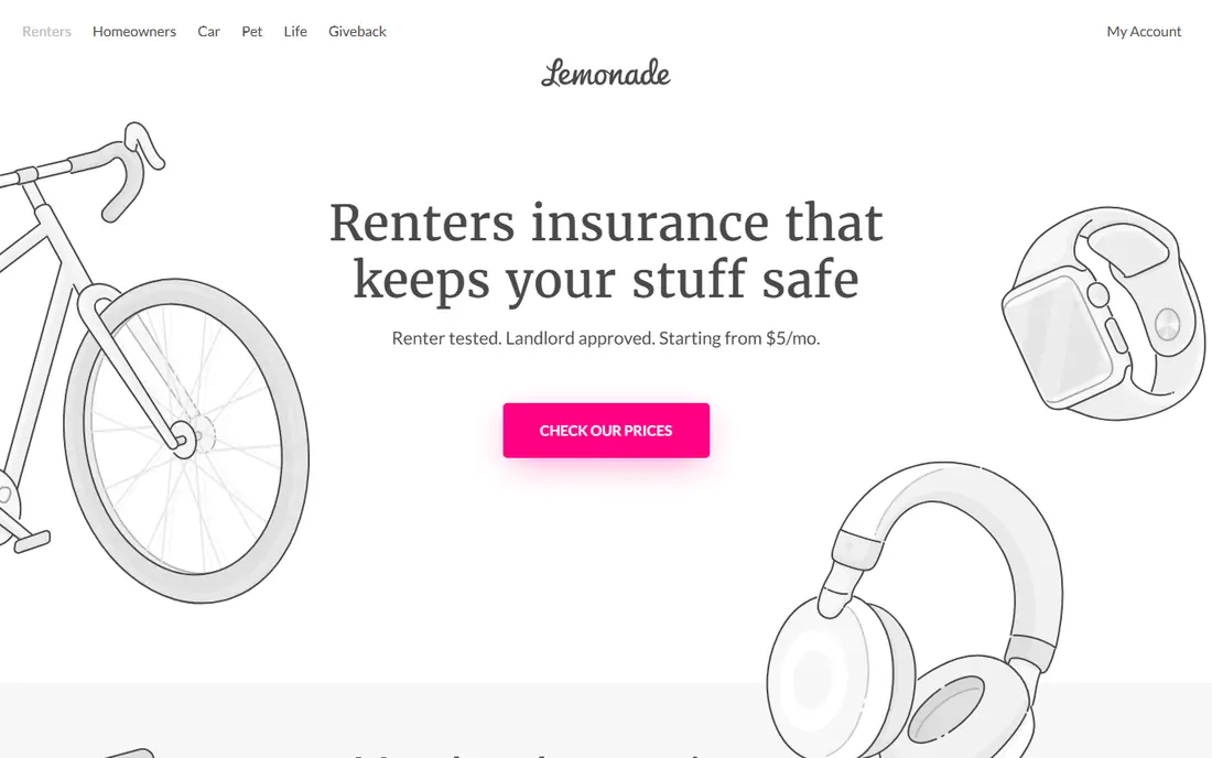 Lemonade website