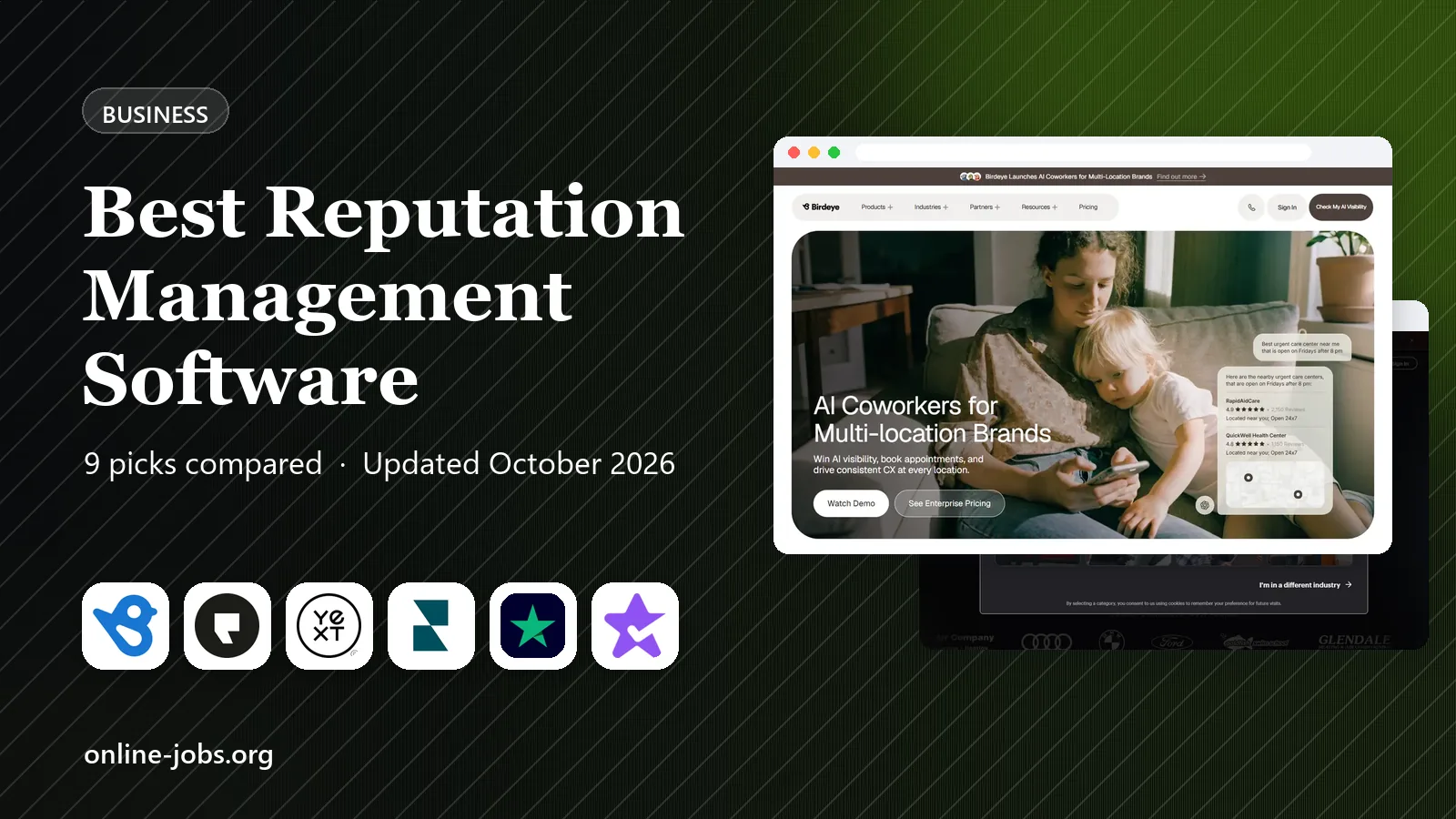 Best Reputation Management Software in 2026: 9 Tools Compared