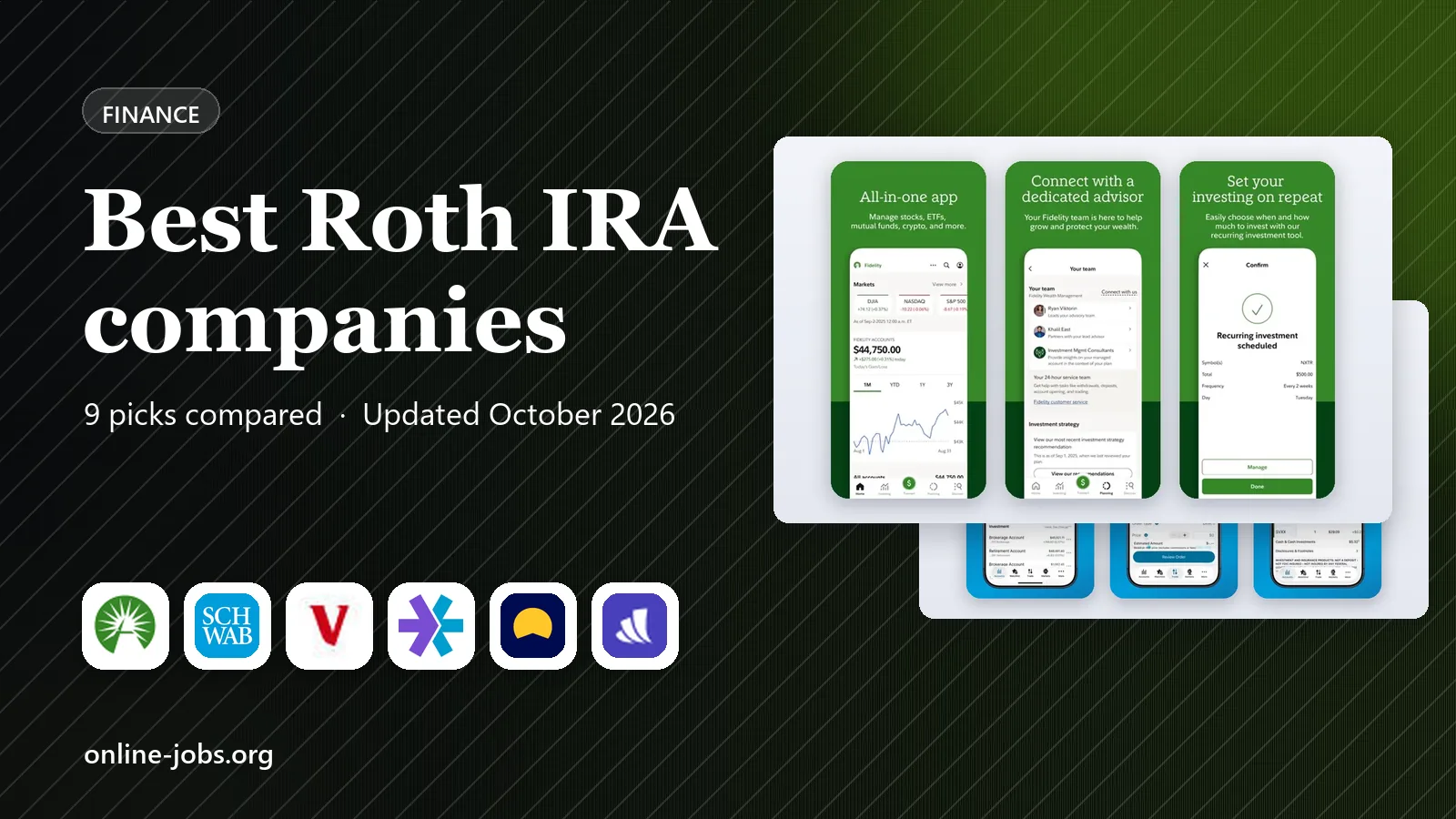 Best Roth IRA companies in 2026: 9 Companies Compared