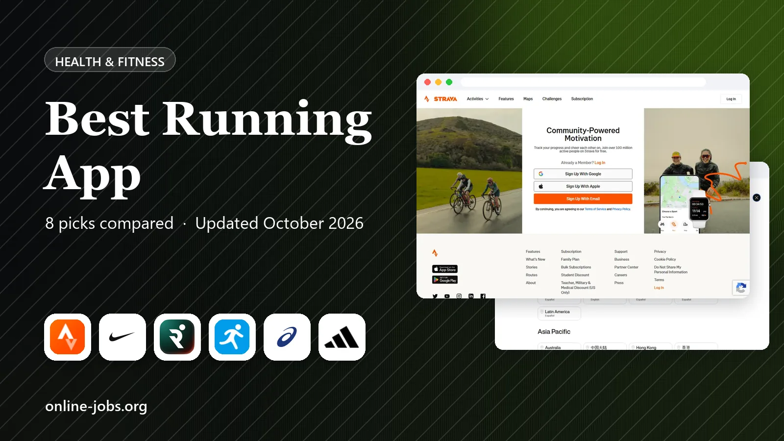 Best Running App in 2026: 8 Apps Compared
