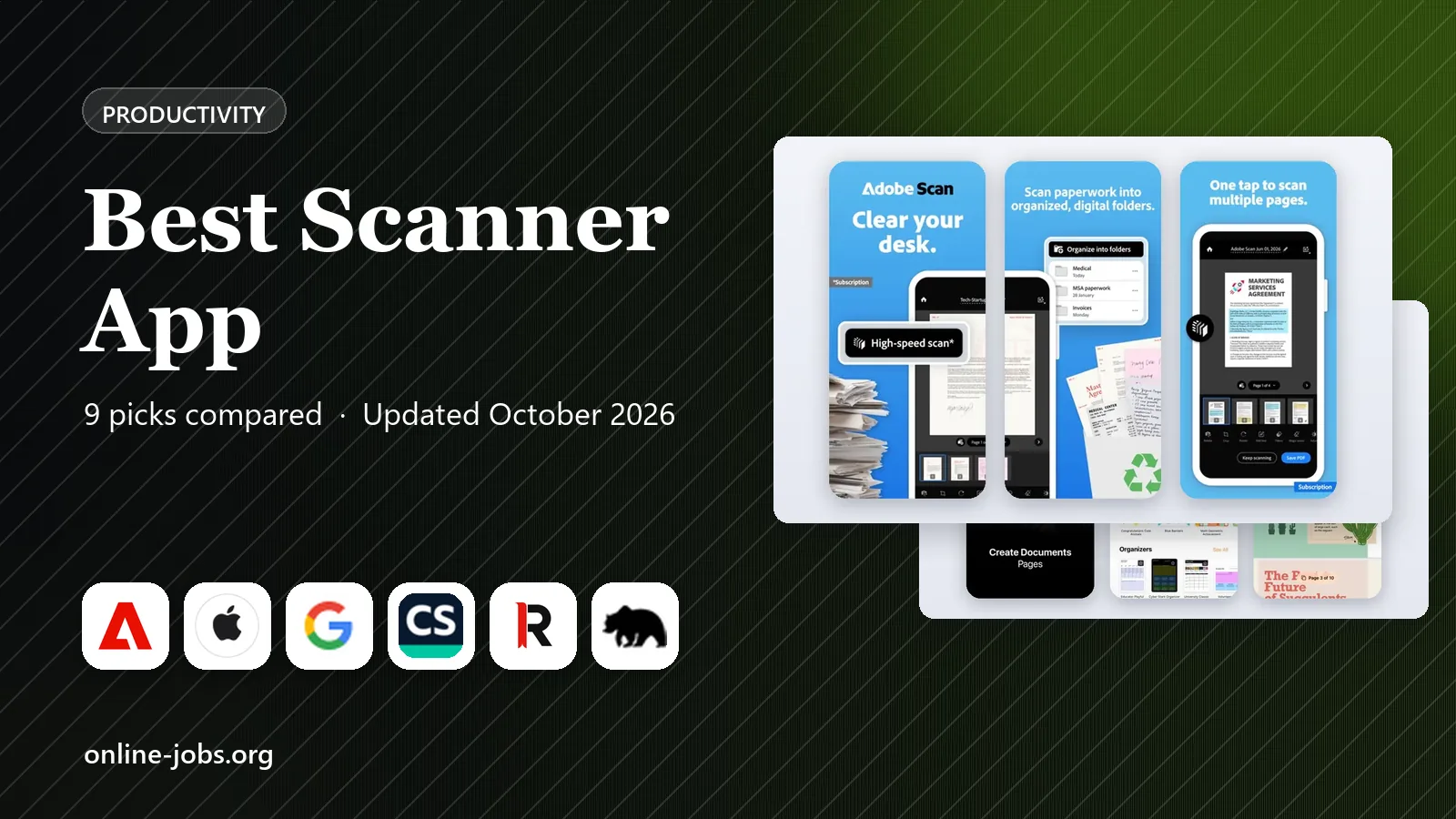 Best Scanner App in 2026: 9 Apps Compared