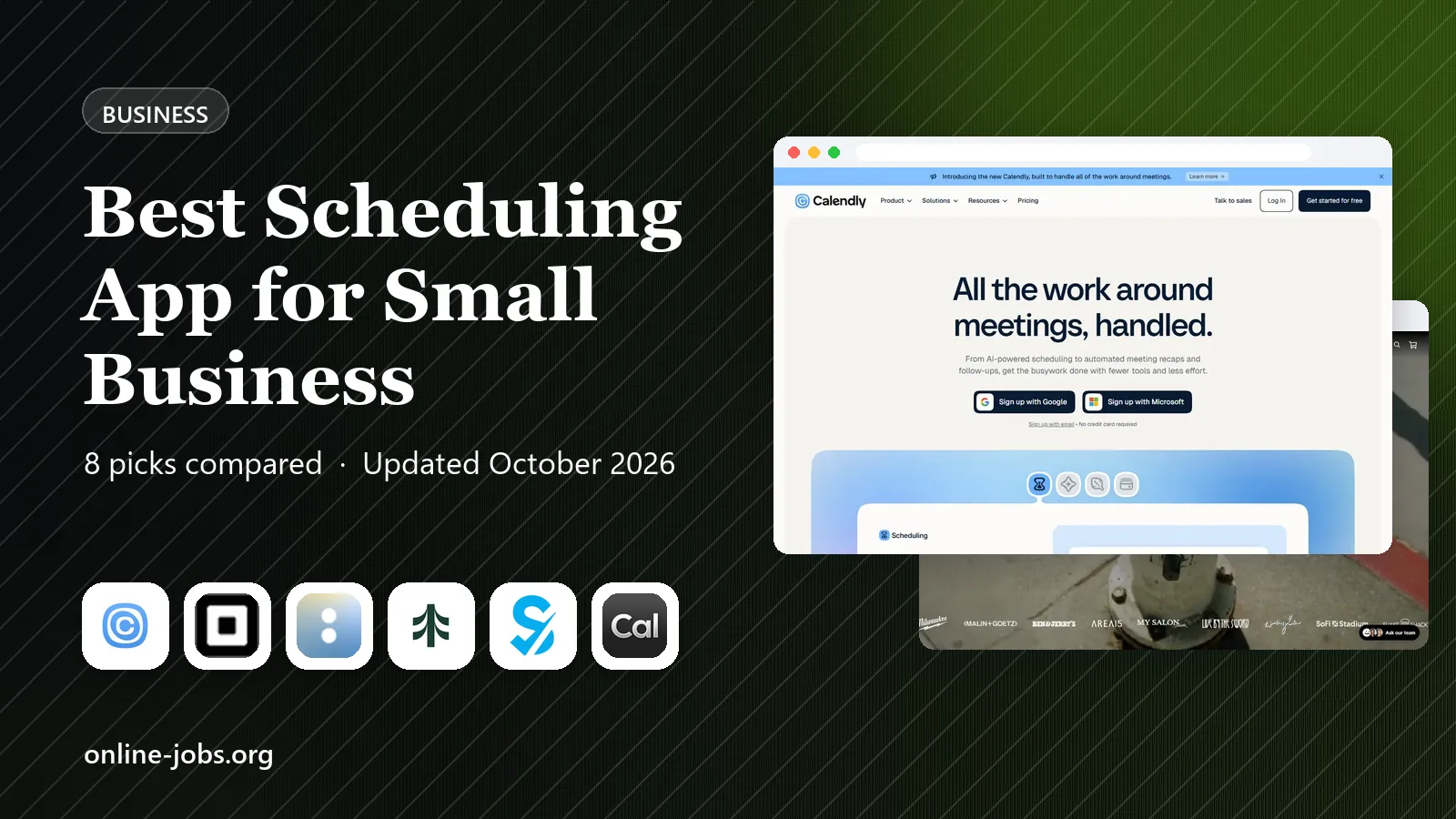 Best Scheduling App for Small Business in 2026: 8 Products Compared