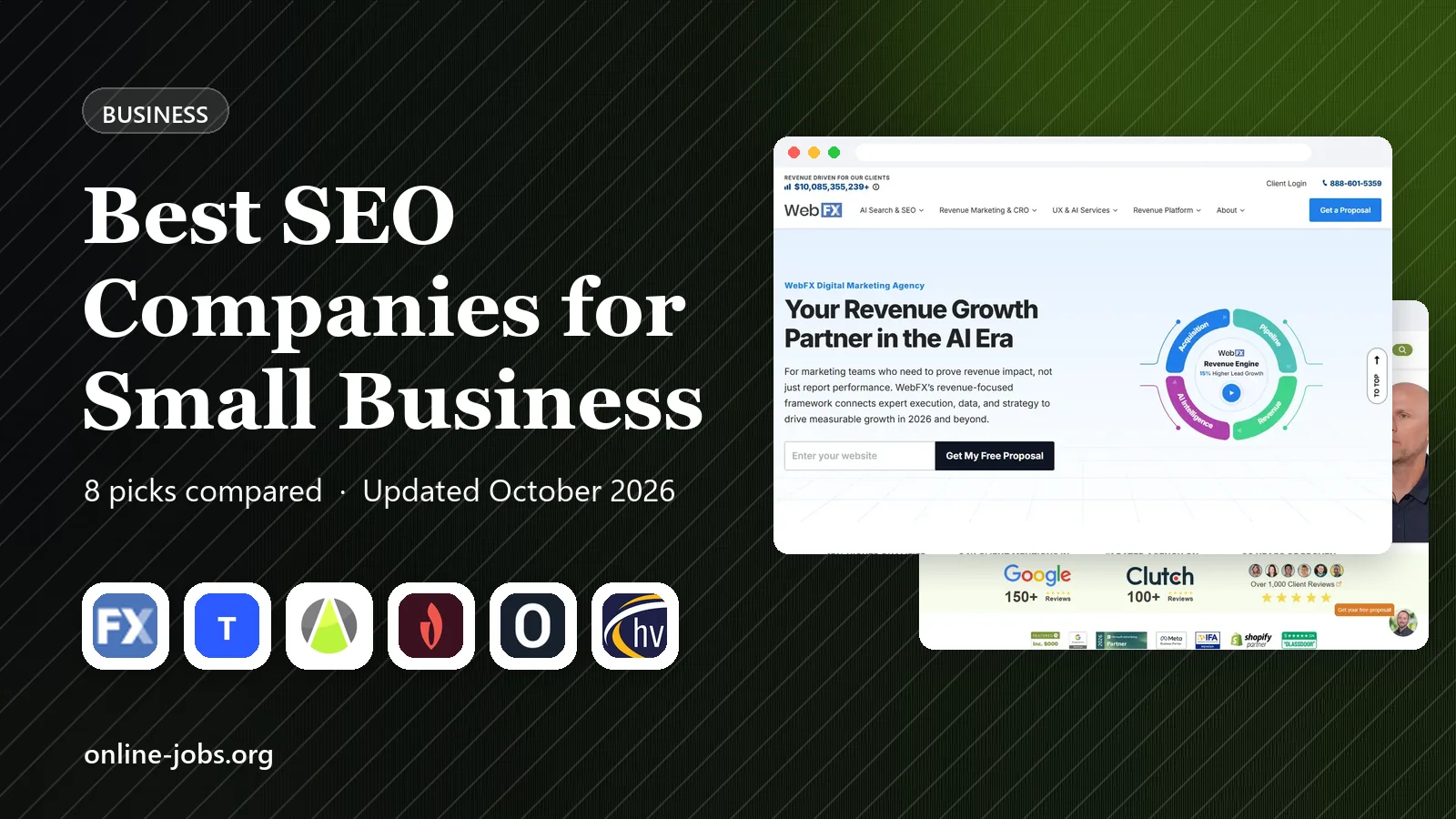 Best SEO Companies for Small Business in 2026: 8 Companies Compared