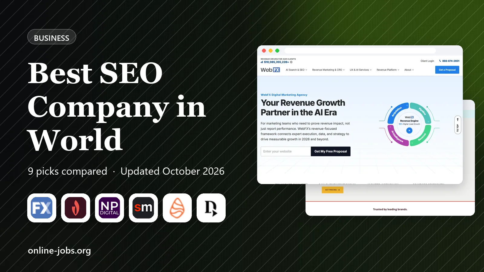 Best SEO Company in World in 2026: 9 Companies Compared