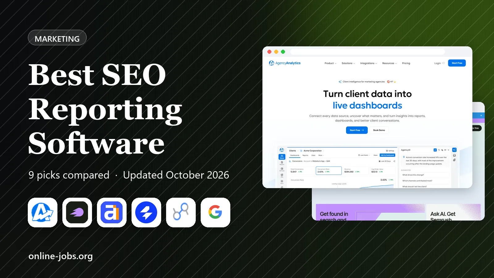Best SEO Reporting Software in 2026: 9 Tools Compared