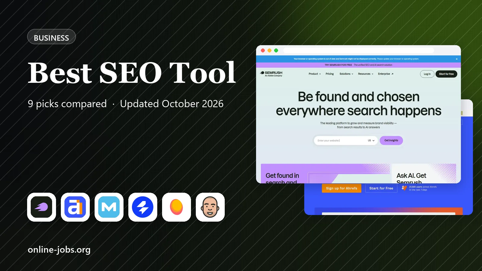 Best SEO Tool in 2026: 9 Tools Compared