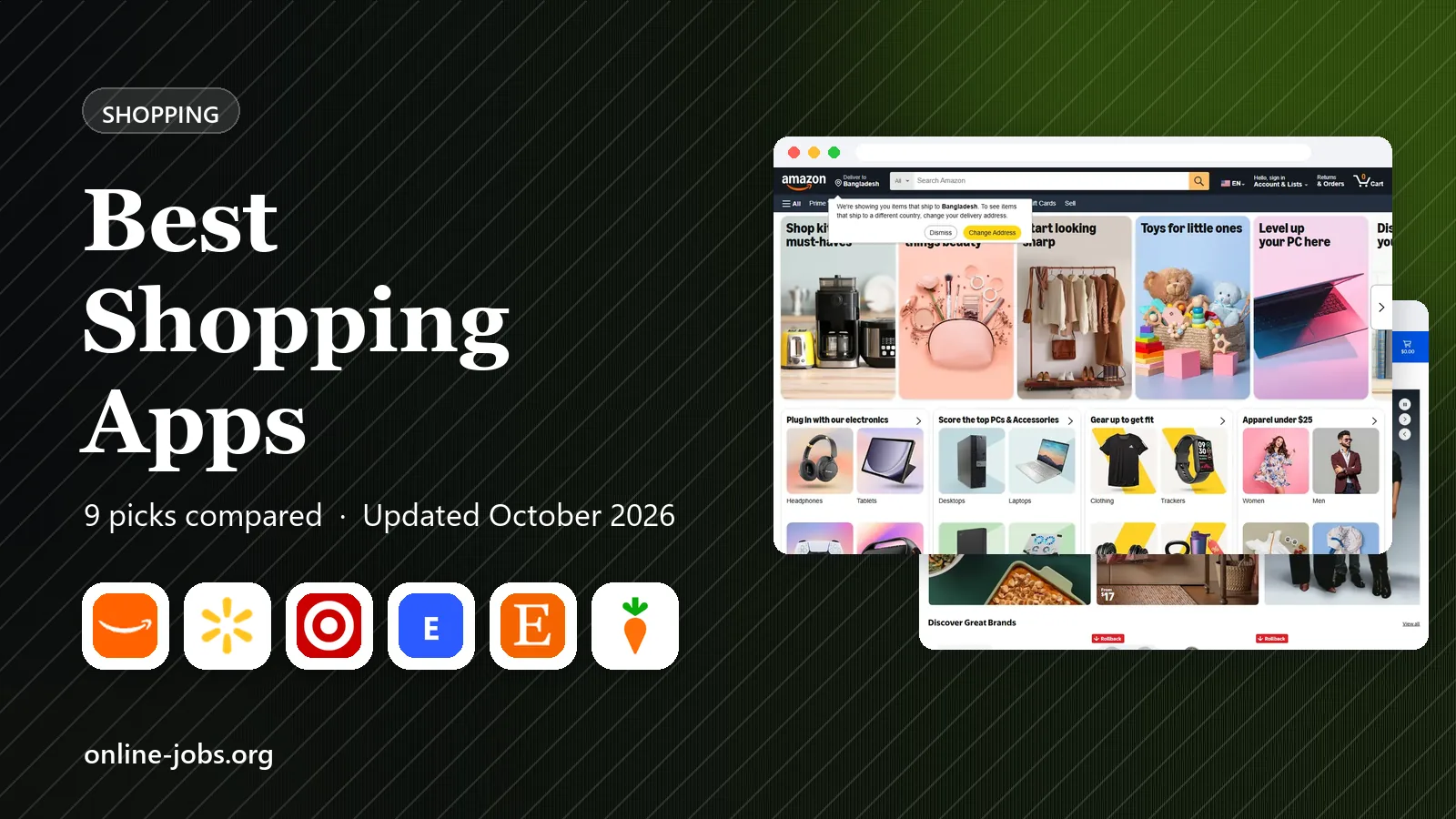 Best Shopping Apps in 2026: 9 Apps Compared
