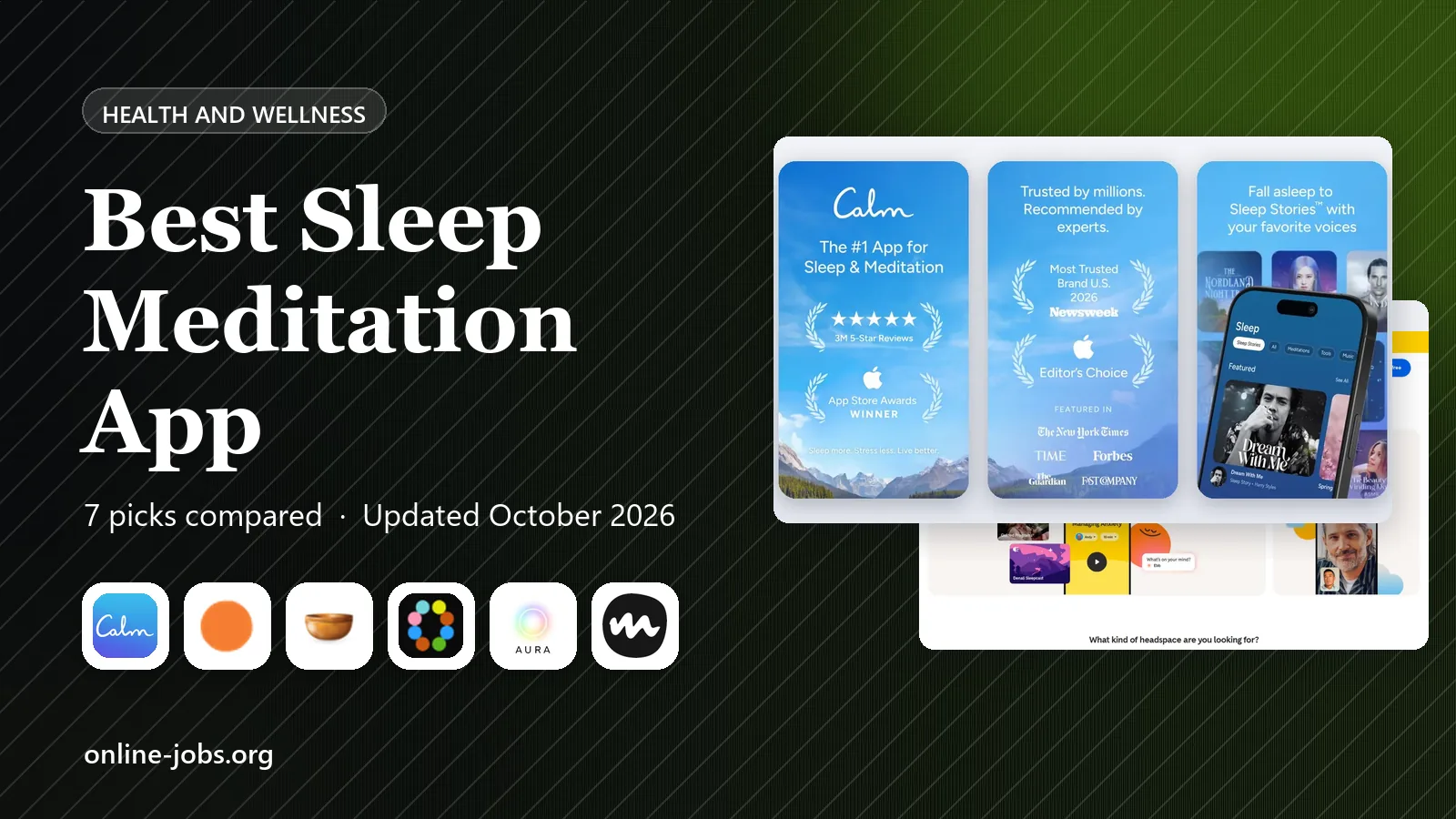 Best Sleep Meditation App in 2026: 7 Apps Compared