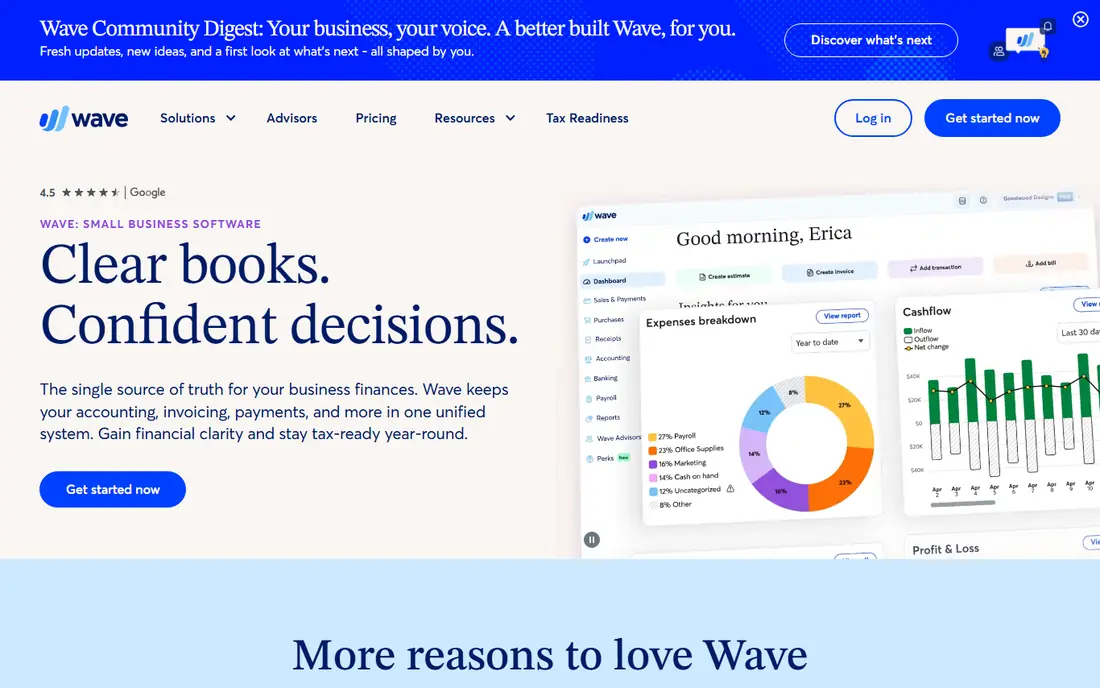Wave website