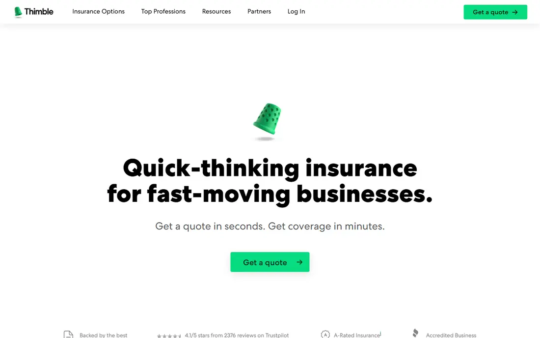 Thimble website