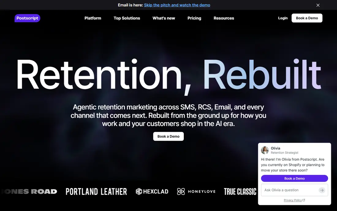 Postscript website