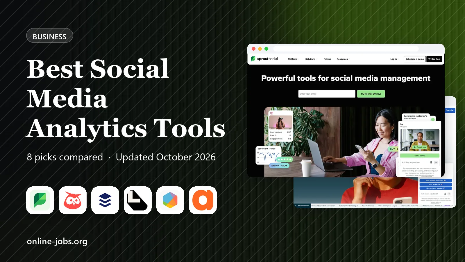 Best Social Media Analytics Tools in 2026: 8 Tools Compared