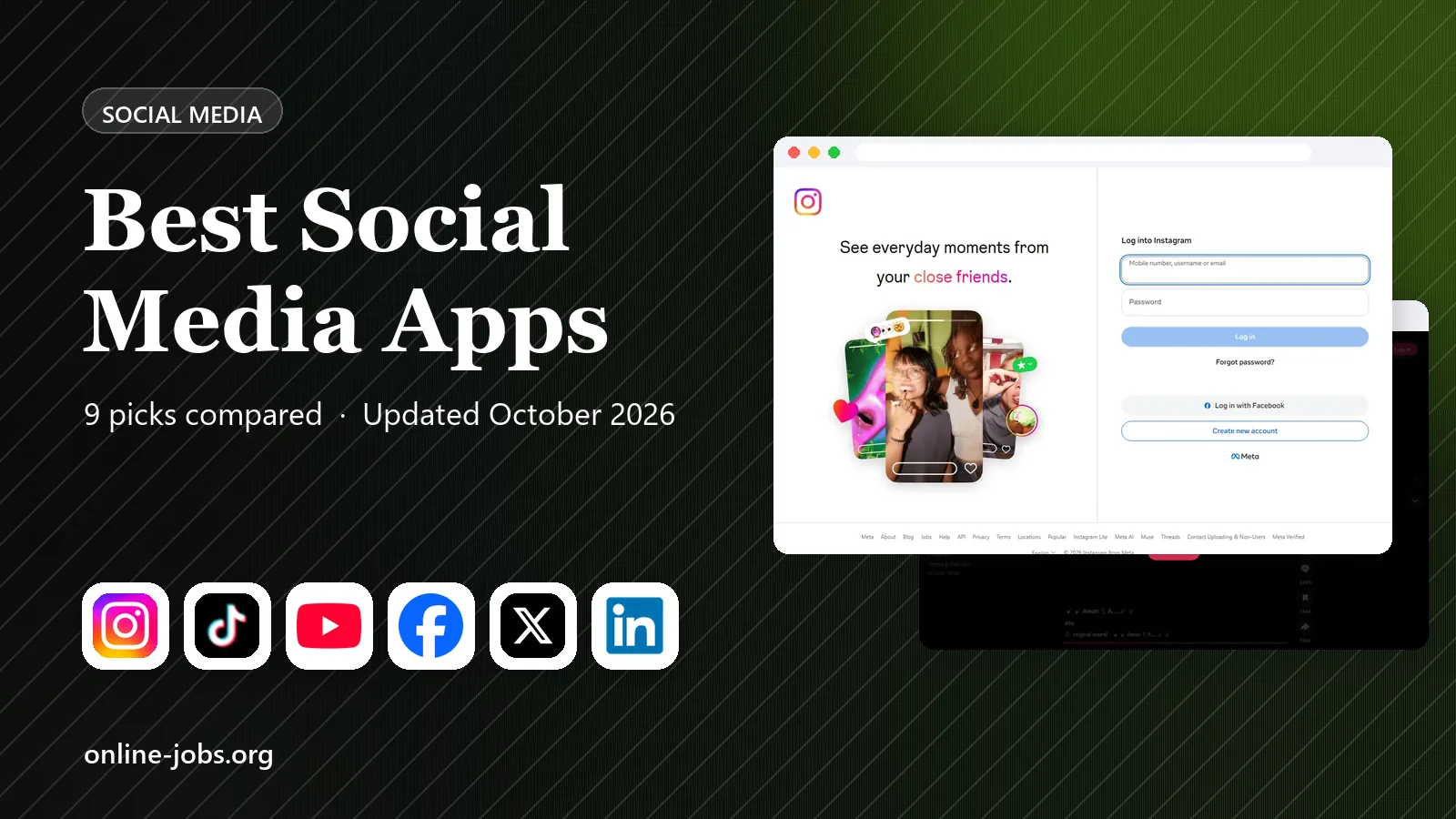 Best Social Media Apps in 2026: 9 Platforms Compared