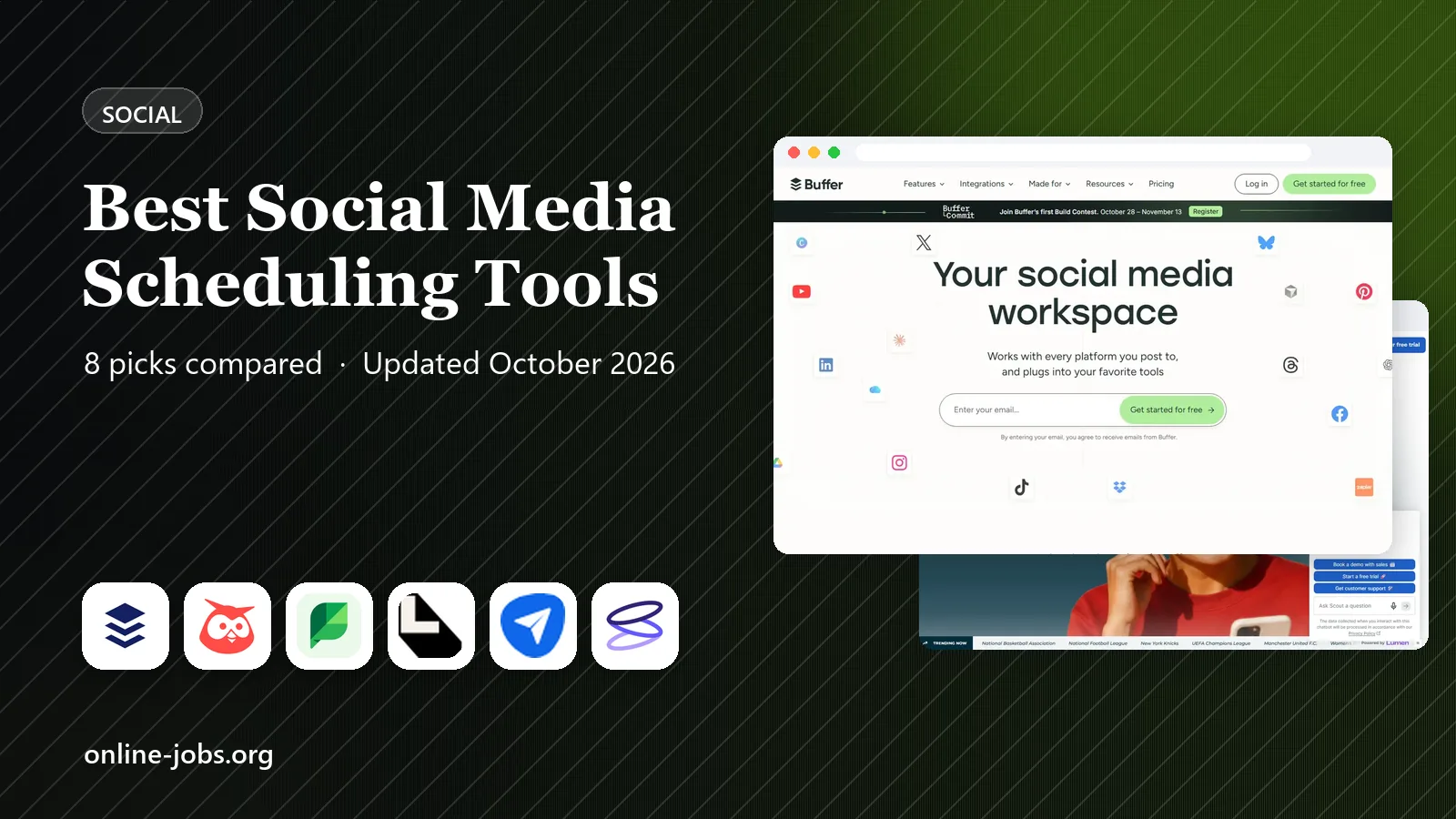 Best Social Media Scheduling Tools in 2026: 8 Products Compared