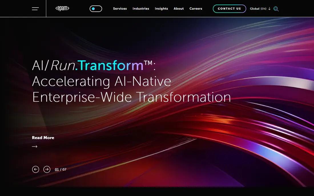 EPAM Systems website