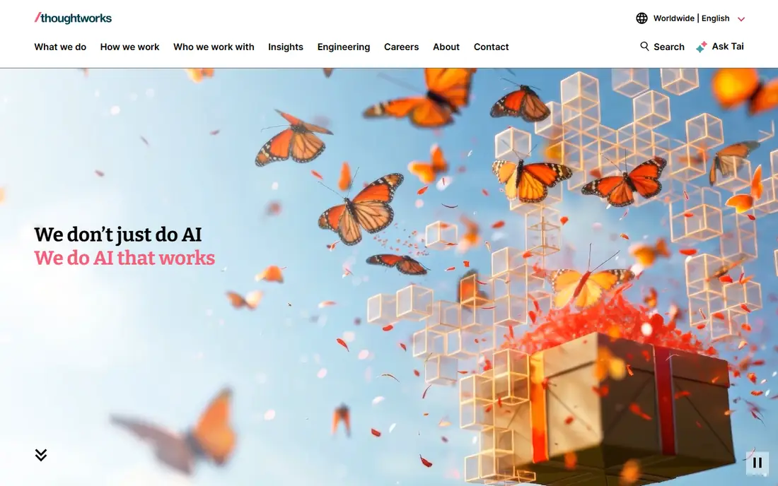 Thoughtworks website