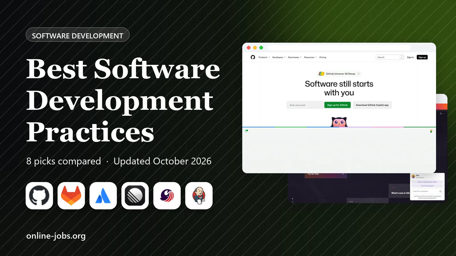 Best Software Development Practices in 2026: 8 Tools Compared